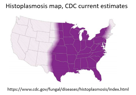 Histoplasmosis Map