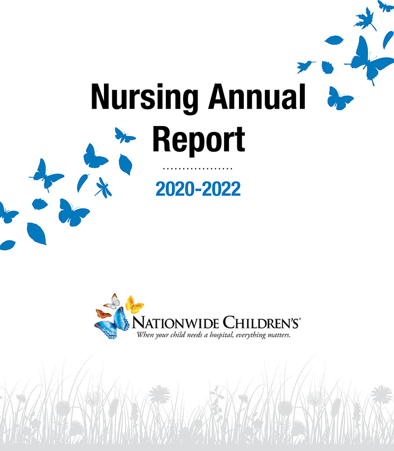 Nursing Annual Report Cover