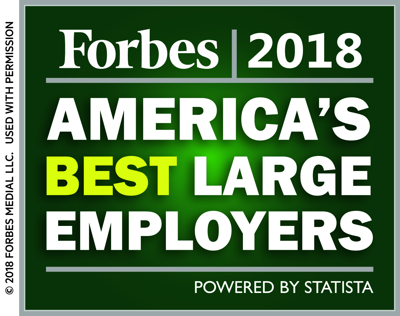 Forbes Best Employer Badge