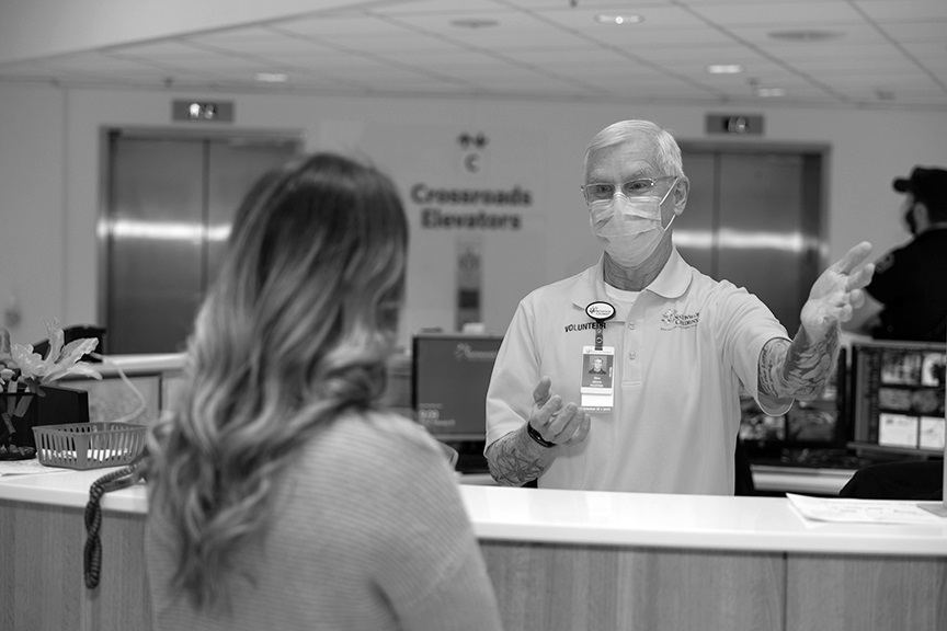 Volunteer at Nationwide Children's Hospital