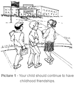 Maintain childhood friendships