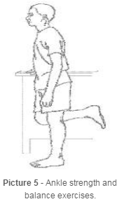 ankle strength and balance exercises 