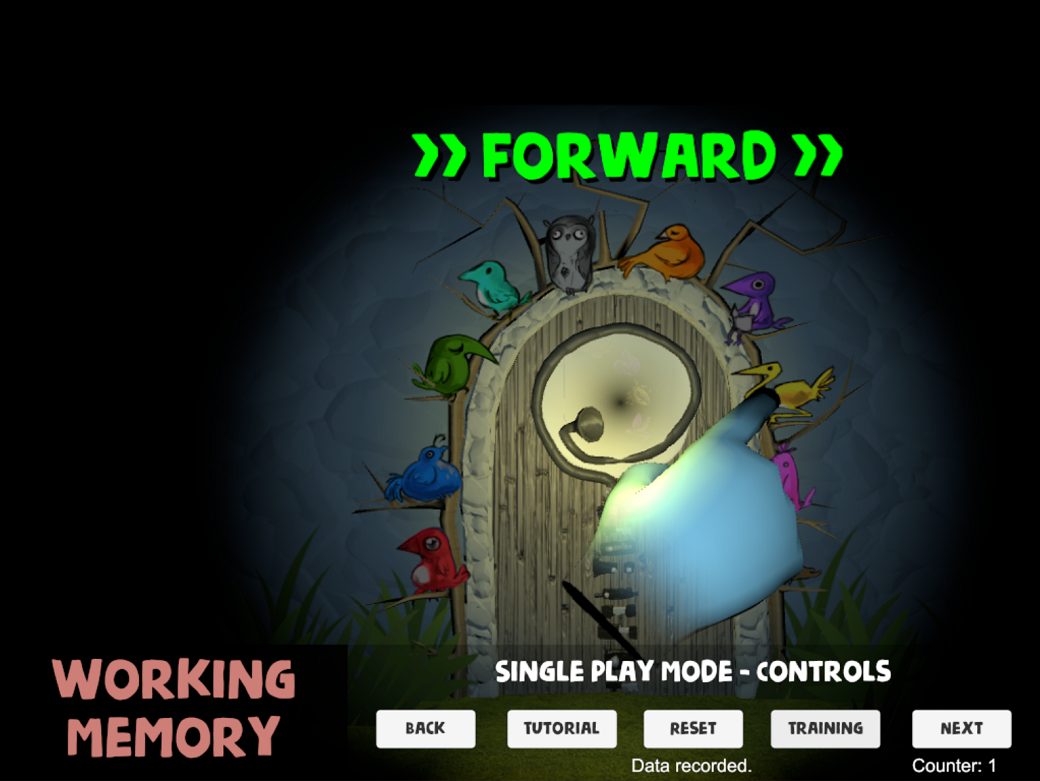 Gamified traumatic brain injury tests to measure recovery and assist in rehabilitation following a traumatic brain injury.