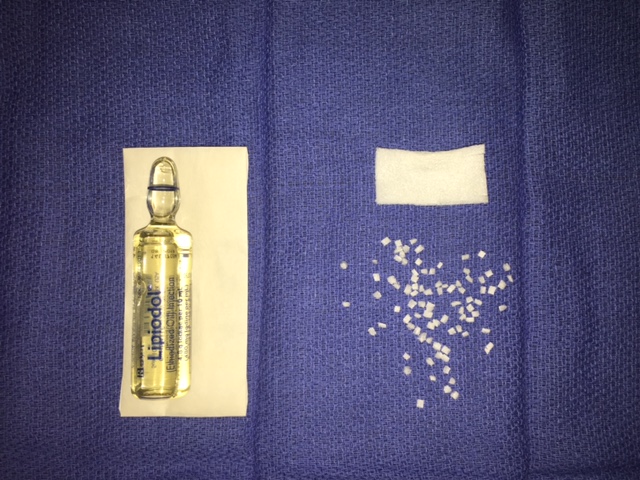 Lopidol and Gel Foam Confetti