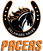 Delaware hayes pacers logo